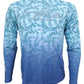 Hammerhead Camo Performance Hoodie - Seafoam Men's SPF Ocean Fishing Tops Tormenter Ocean 