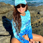 Hat-Seafoam with White Mesh Head Gear Tormentor Ocean 