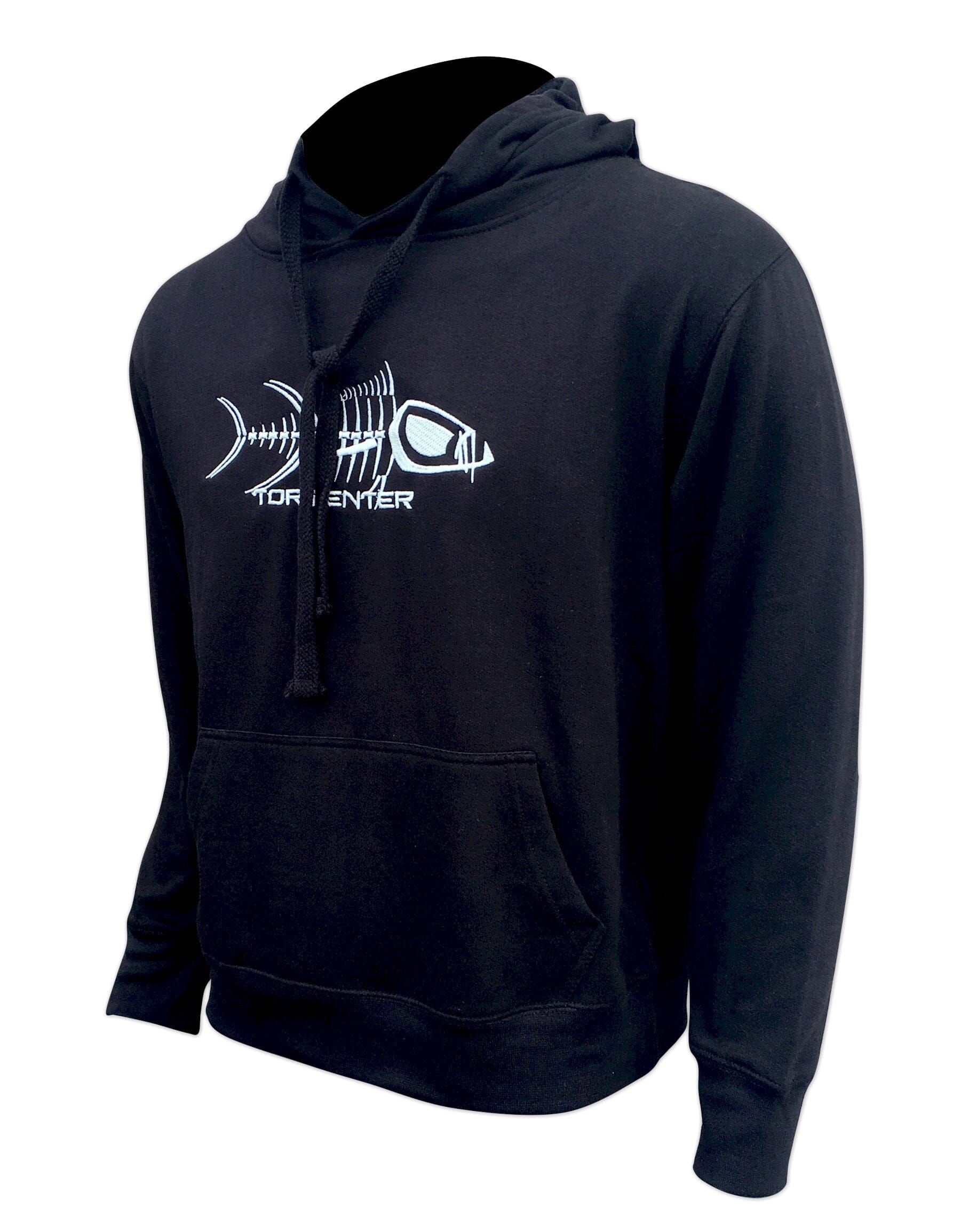 Hooded Sweatshirt Hoodies Tormenter Ocean Black & White Medium 