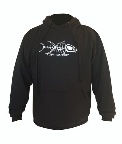 Hooded Sweatshirt Hoodies Tormenter Ocean Black & White Small 