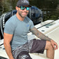 Kalakua Black Waterman 5 Pocket Board Shorts Waterman 5 Pocket Performance Fishing Board Shorts Tormenter Ocean 