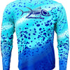 Men's Performance Shirt - Live Series Blue Mahi - Blue Mahi
