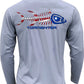 Men's Performance Shirt - Patriot Men's SPF Ocean Fishing Tops Tormenter Ocean 