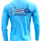 Men's Performance Shirt - Patriot Men's SPF Ocean Fishing Tops Tormenter Ocean 