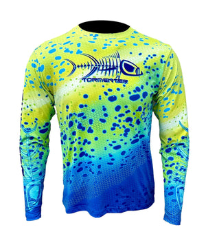 Men's Performance Shirt - Live Series Mahi (Dorado) Men's SPF Ocean Fishing Tops Tormenter Ocean 