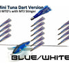 19" Sidewinder Directional Bars-Mini Tuna Dart Version - Blue/White