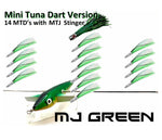 19" Sidewinder Directional Bars-Mini Tuna Dart Version Daisy Chains & Multi Bait Rigs Tormenter Ocean Mean Joe Green Port 