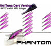 19" Sidewinder Directional Bars-Mini Tuna Dart Version - Phantom