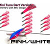 19" Sidewinder Directional Bars-Mini Tuna Dart Version - Pink/White
