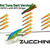 19" Sidewinder Directional Bars-Mini Tuna Dart Version - Zucchini