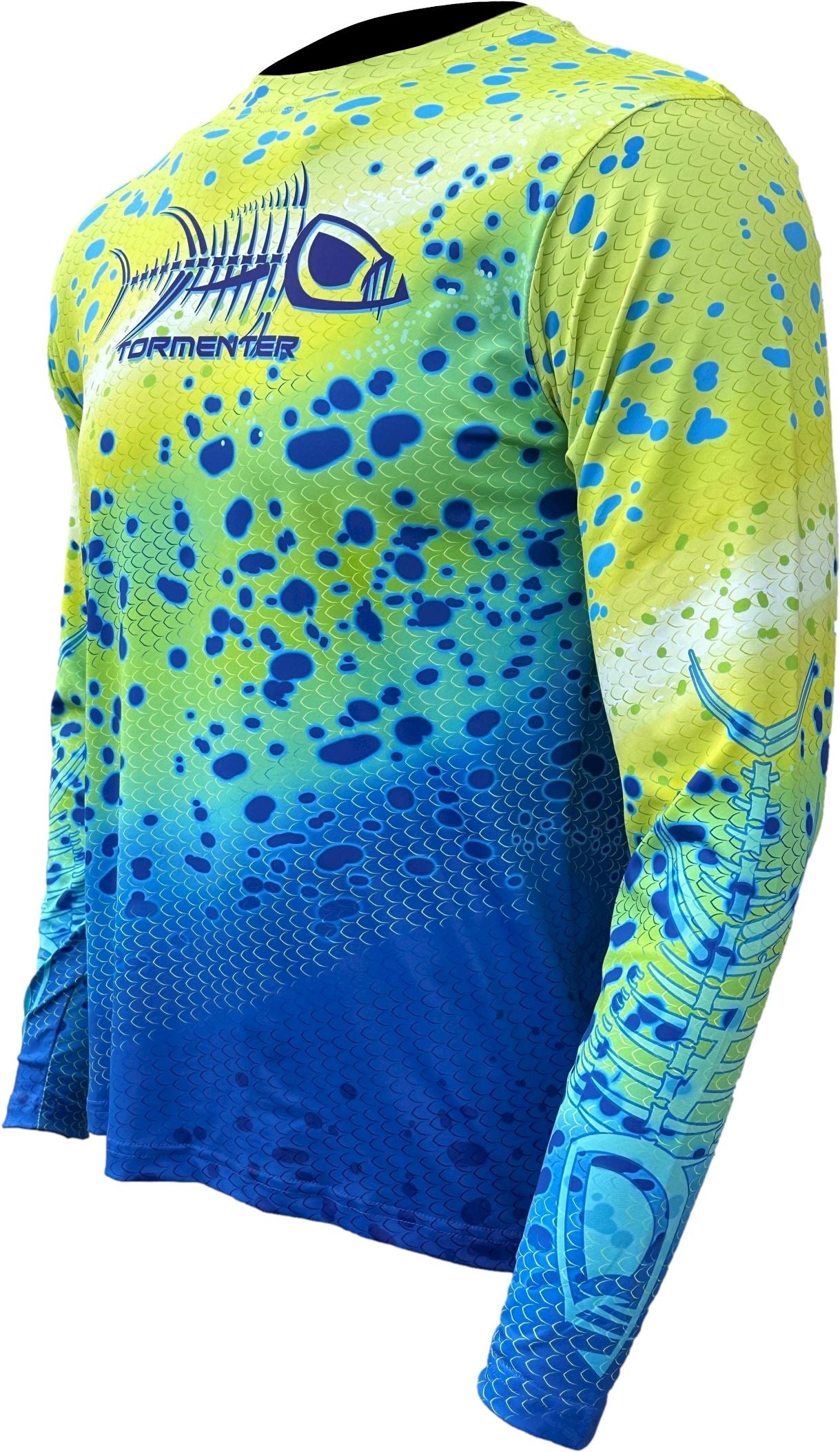 Men's Performance Shirt - Live Series Mahi (Dorado) Men's SPF Ocean Fishing Tops Tormenter Ocean 