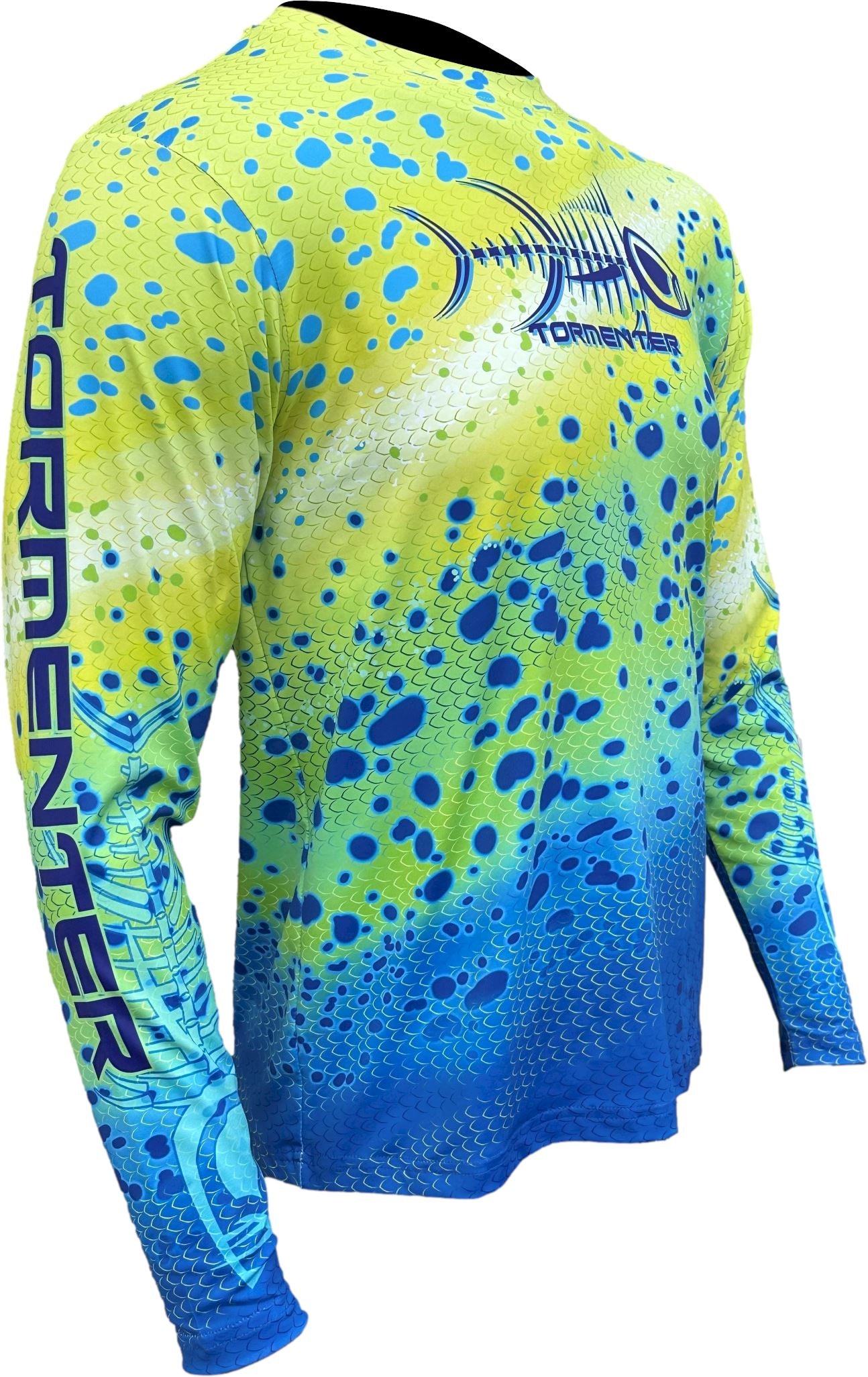 Men's Performance Shirt - Live Series Mahi (Dorado) Men's SPF Ocean Fishing Tops Tormenter Ocean 