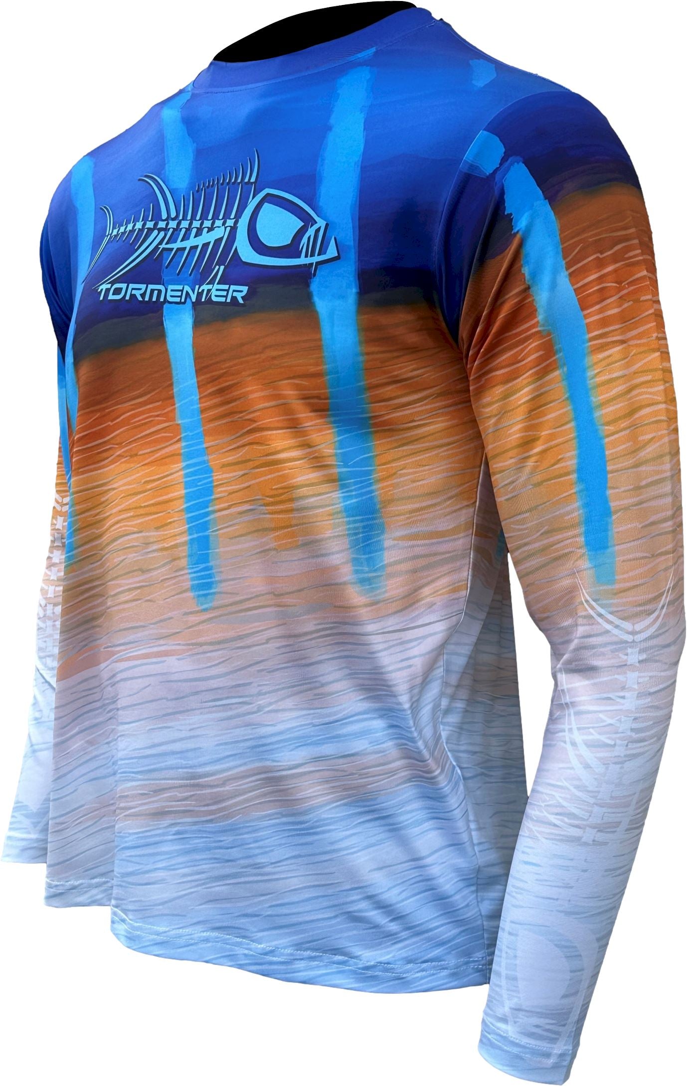 Men's Performance Shirt - Live Series Marlin Men's SPF Ocean Fishing Tops Tormenter Ocean 