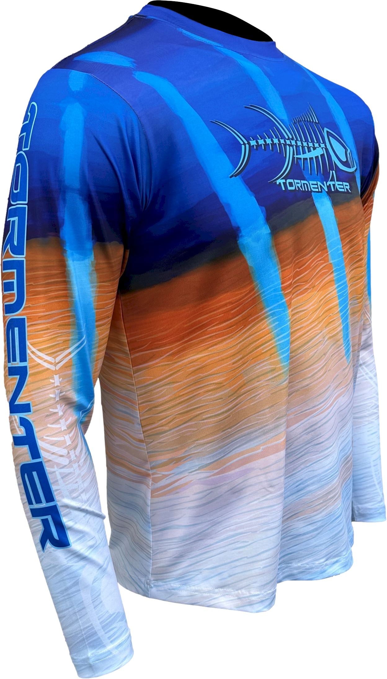 Men's Performance Shirt - Live Series Marlin Men's SPF Ocean Fishing Tops Tormenter Ocean 