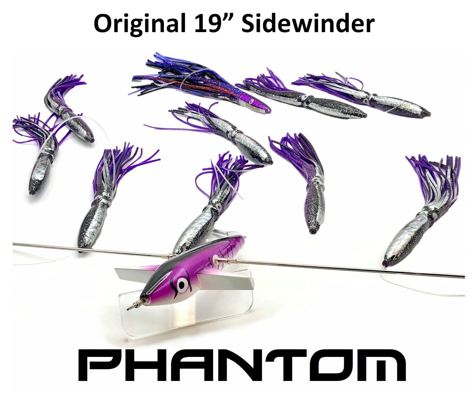 Tormenter 18 Sidewinder Tracker Bar - Starboard Black/Purple