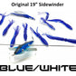 19" Sidewinder Directional Bar - Original Daisy Chains & Multi Bait Rigs Tormenter Ocean Blue/White Port 