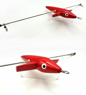 Red & Green 19" Sidewinders (Just the bar) Daisy Chains & Multi Bait Rigs Tormenter Ocean Red (Port) 