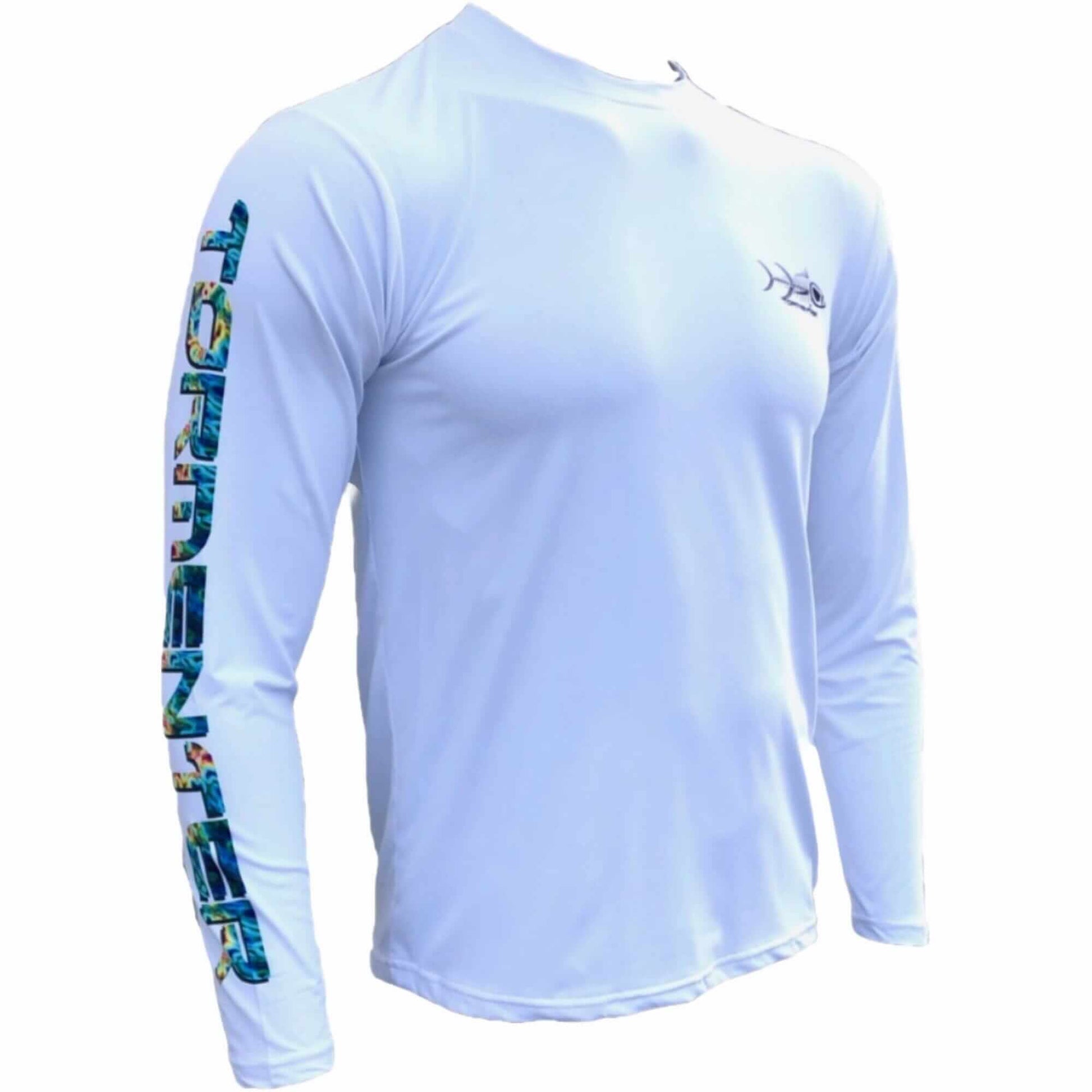 Men's Performance Shirt - Electrified Mahi Men's SPF Ocean Fishing Tops Tormenter Ocean 