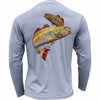 Men's Performance Shirt - Electric Fish – Redfish - Gray