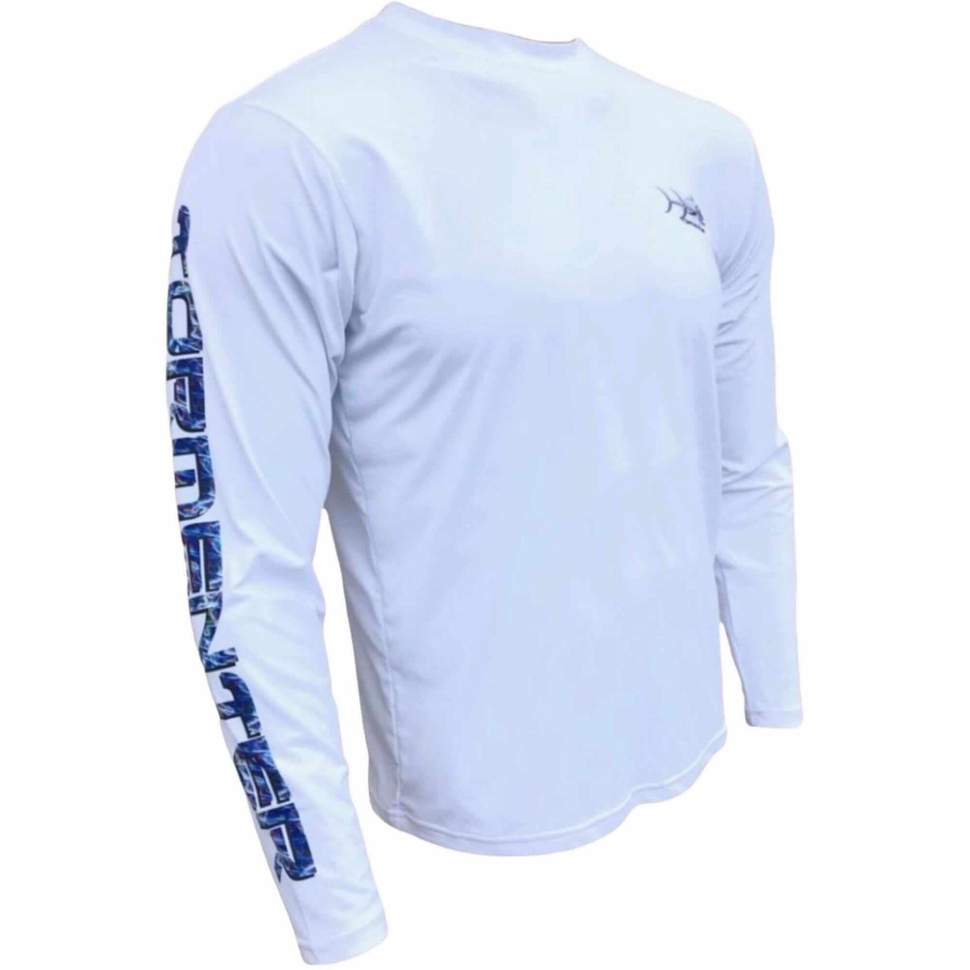 Men's Performance Shirt - Electrified Sailfish Men's SPF Ocean Fishing Tops Tormenter Ocean 