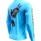 Men's Performance Shirt - Electrified Tuna Men's SPF Ocean Fishing Tops Tormenter Ocean 