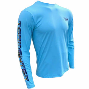 Men's Performance Shirt - Electrified Tuna Men's SPF Ocean Fishing Tops Tormenter Ocean 