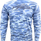 Men's Performance Shirt - Hydraflek Gray Men's SPF Ocean Fishing Tops Tormenter Ocean 