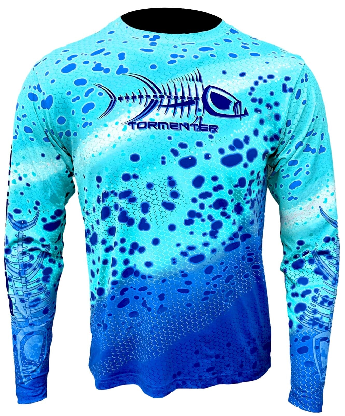 Men's Performance Shirt - Live Series Blue Mahi Men's SPF Ocean Fishing Tops Tormenter Ocean 