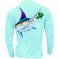 Men's Performance Shirt- Marlin on Mahi Men's SPF Ocean Fishing Tops Tormenter Ocean 