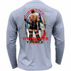 Men's Performance Shirt- Tormenter Girl - Gray