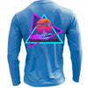 Men's Performance Shirt- Vapor Wake - Blue