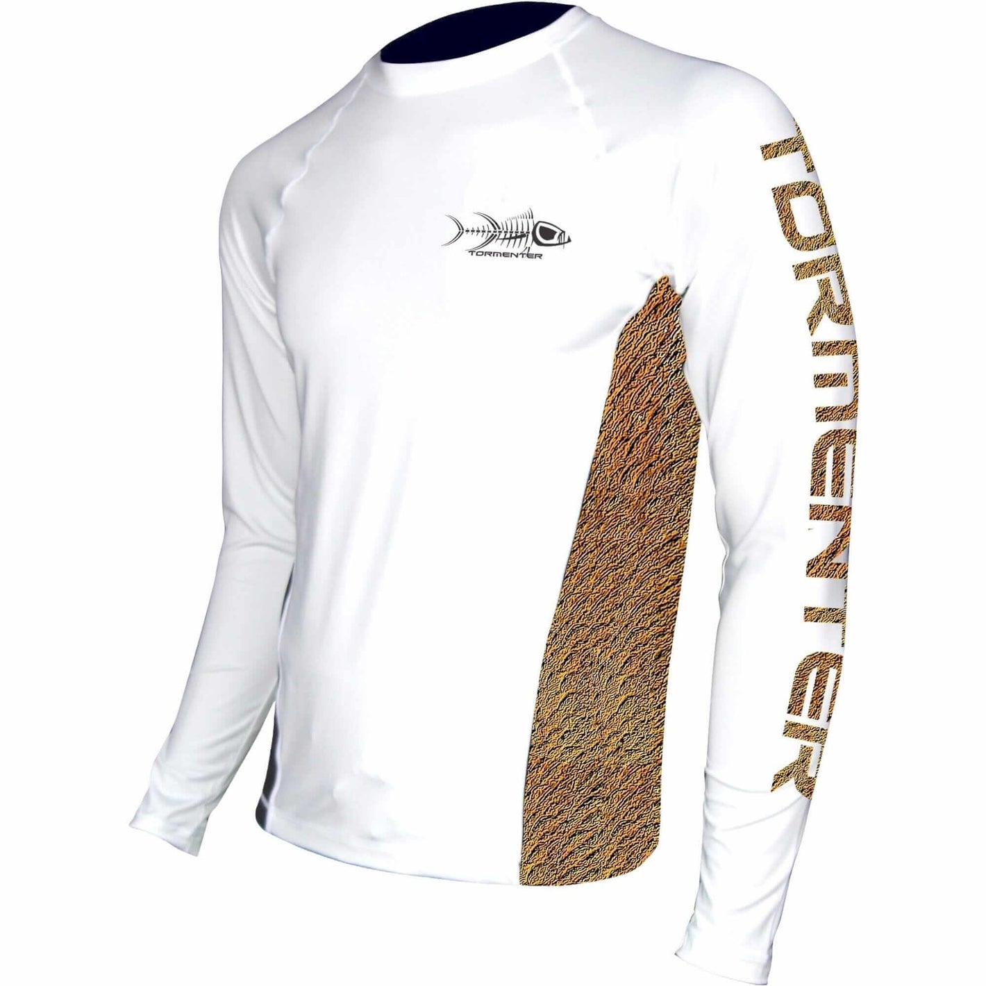 Redfish Side Venting Fishing Shirt Men's SPF Ocean Fishing Tops Tormentor Ocean S 