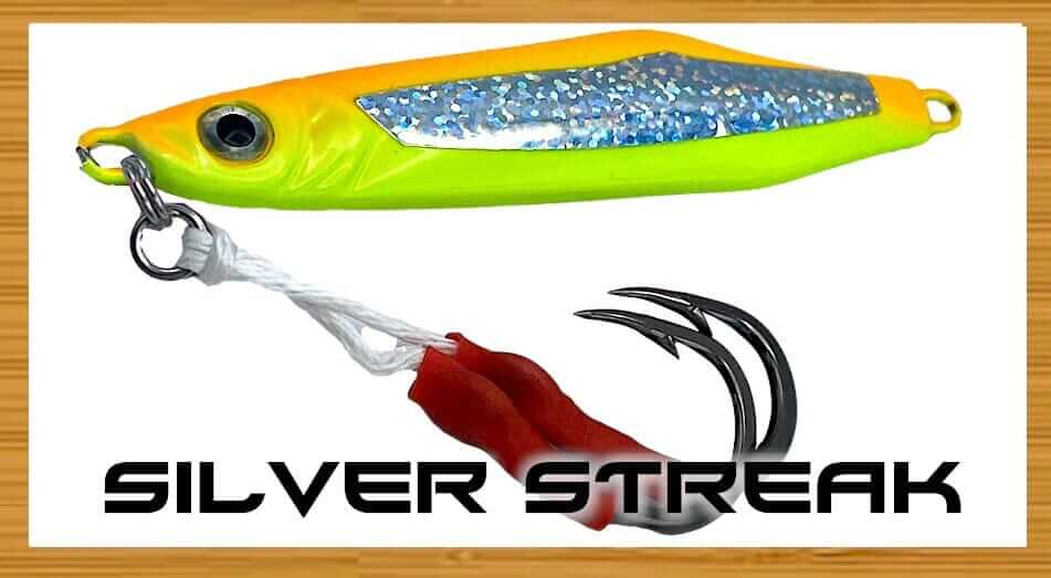 Ballyhoo - Rigged Vertical Jigs Tormenter Ocean Silver Streak 