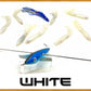 36" Sidewinder Directional Bars Daisy Chains & Multi Bait Rigs Tormenter Ocean White Port 