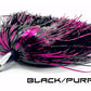 ON SALE! - Only $8.99 Rigged! Steel Head Chromed & Aluminum Trolling Lures Tormenter Ocean Black/Purple Rigged. Great for Mahi, Tuna, Marlin, Sailfish, Wahoo