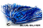 ON SALE! - Only $8.99 Rigged! Steel Head Chromed & Aluminum Trolling Lures Tormenter Ocean Blue/Silver Rigged. Great for Mahi, Tuna, Marlin, Sailfish, Wahoo