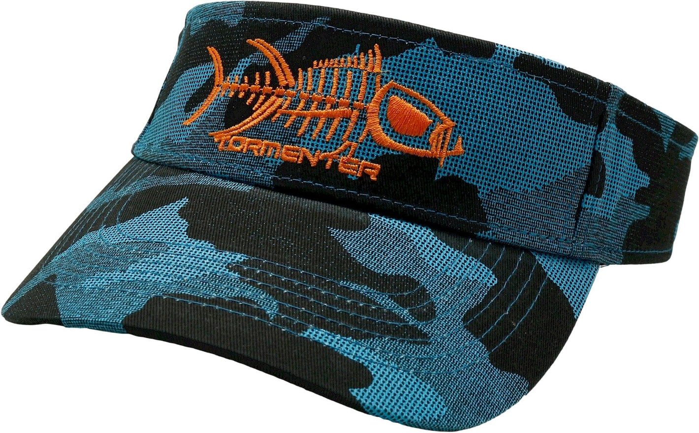 VISOR - Blue Camo Head Gear Tormentor Ocean 