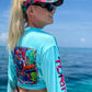 Women's Performance Shirt- Turtle Tormenter Ocean 