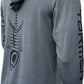 Heather Performance Hoodie - Charcoal Men's SPF Ocean Fishing Tops Tormenter Ocean 
