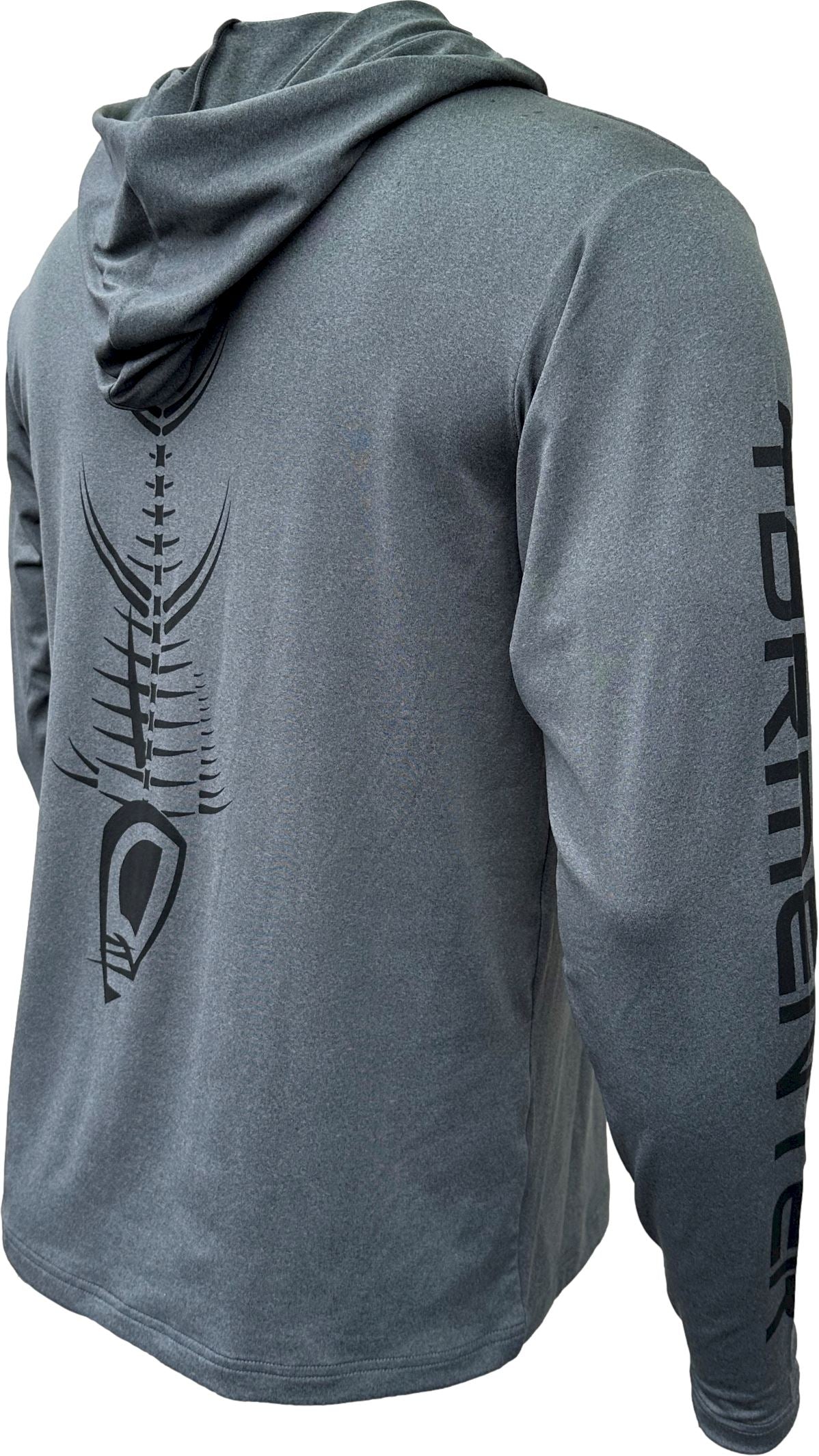 Heather Performance Hoodie - Charcoal Men's SPF Ocean Fishing Tops Tormenter Ocean 
