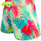 Women's Hibiscus Boardshorts - Yellow Ladies Board Shorts Tormenter Ocean 