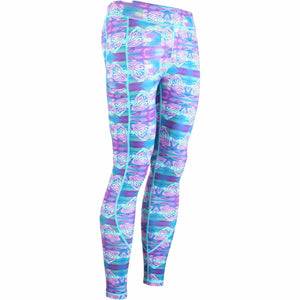 Active Leggings - Turtle Women's Performance Fishing Leggings Tormenter Ocean XS 