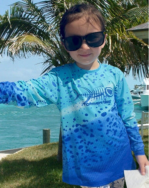 Youth Live Series Blue Mahi Youth Apparel Tormenter Ocean 