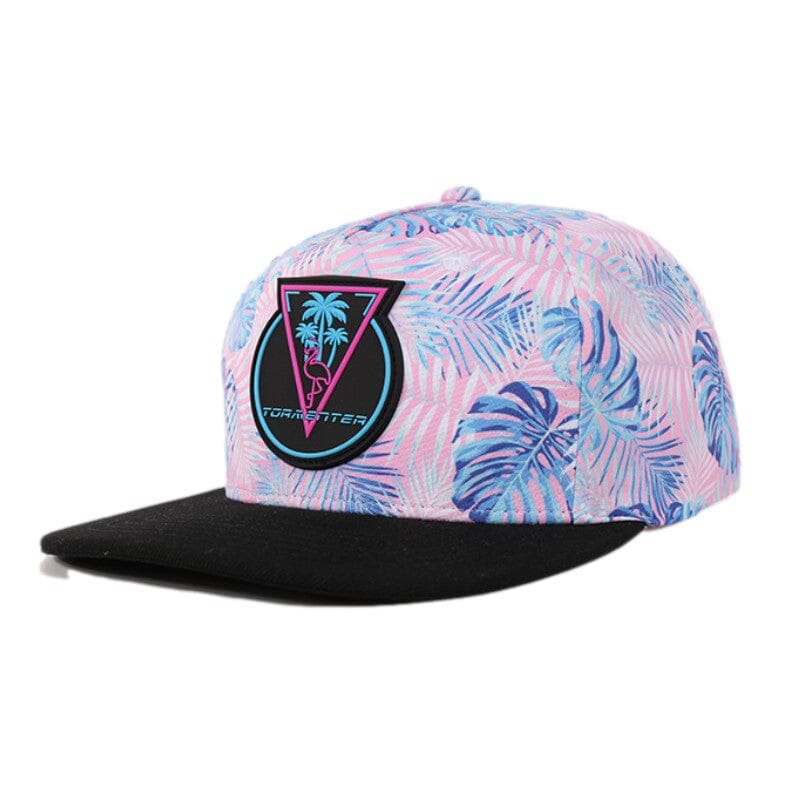 Hat-Palms Flat Bill Head Gear Tormentor Ocean 