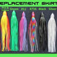 11" Replacement Fishing Skirts - Tormenter Ocean Fishing Gear Apparel Boating SPF Surfing Watersports