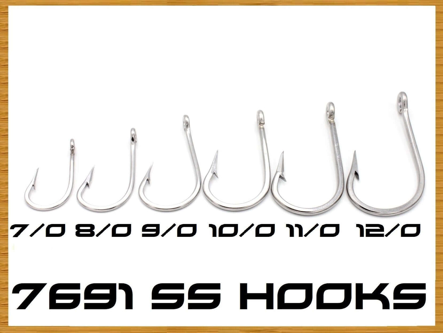 7691 Stainless Steel Hooks