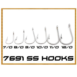 7691 Stainless Steel Hooks Hooks Tormenter Ocean 