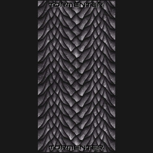 Black Scales Neck Gaiter -IN STOCK Face Shields Tormenter Ocean