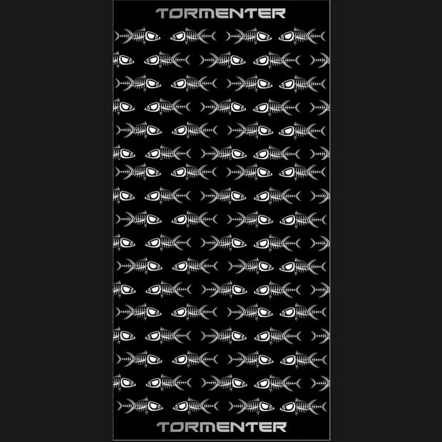 Bones Black Neck Gaiter Neck & Face Shields Tormenter Ocean 