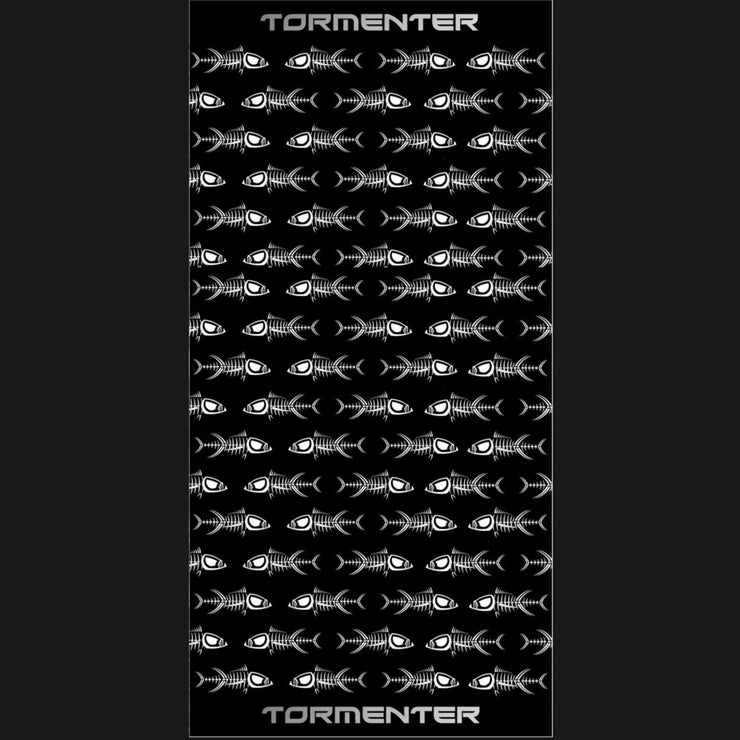 Bones Black Neck Gaiter Neck & Face Shields Tormenter Ocean 